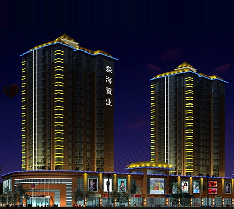 led景观亮化工程 led景观亮化工程